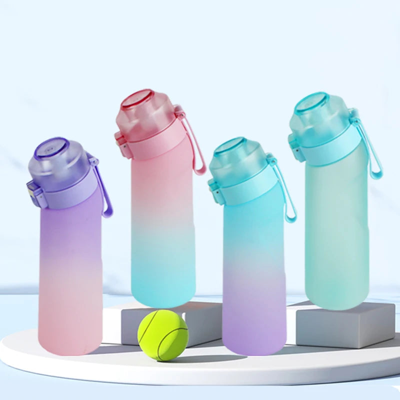 Air-flavored Water Bottle, 640 ml, 7 flavor pods, perfect for fitness, running, sports
