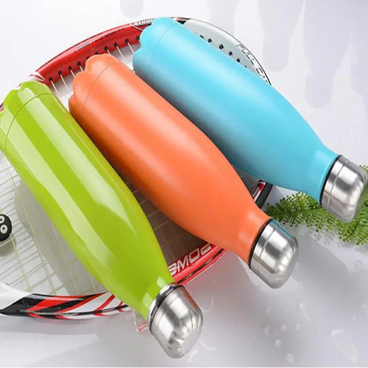 Stainles Steel Sport Water Bottle, 350ml/500ml/750ml/1000ml, Thermos Bottle Keep Hot and Cold Insulated Vacuum Flask