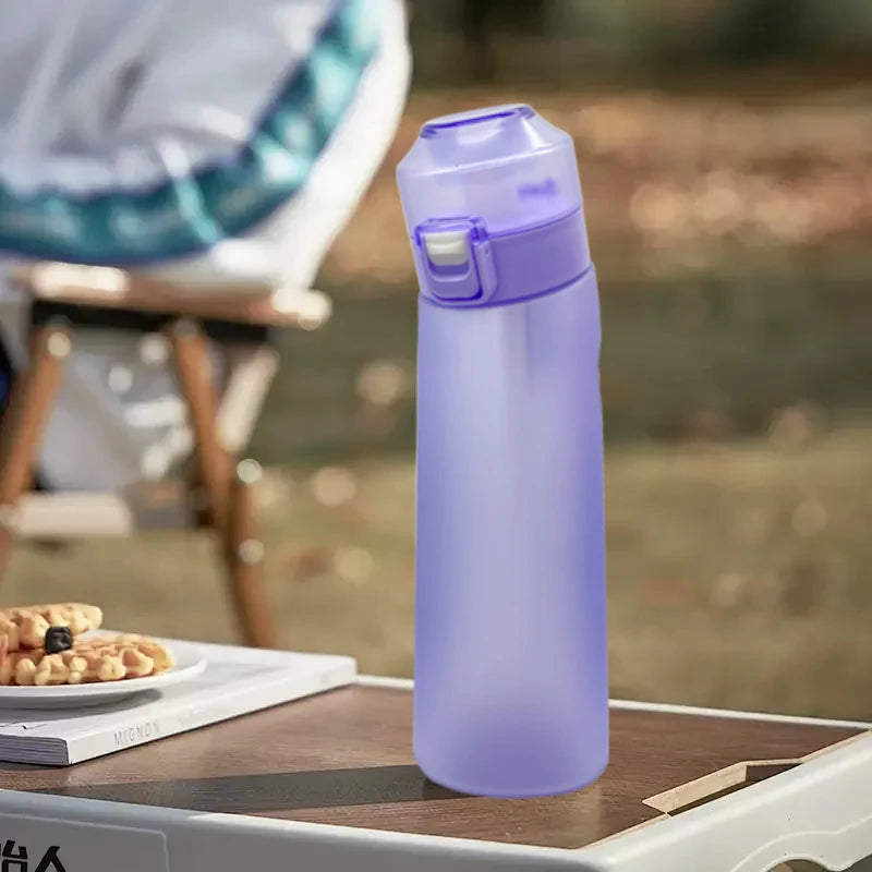 Air-flavored Water Bottle, 640 ml, 7 flavor pods, perfect for fitness, running, sports