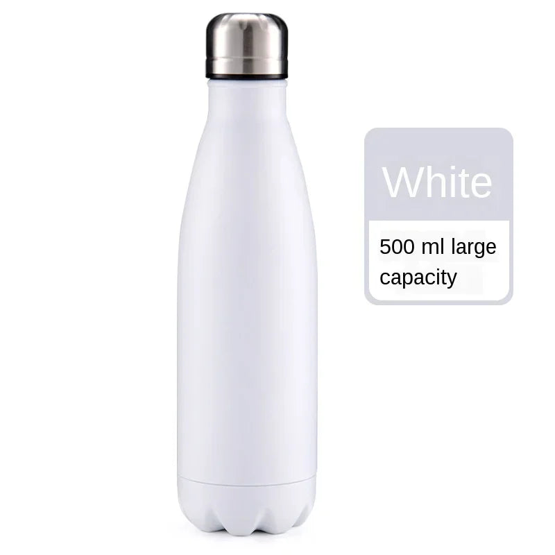 Stainles Steel Sport Water Bottle, 350ml/500ml/750ml/1000ml, Thermos Bottle Keep Hot and Cold Insulated Vacuum Flask